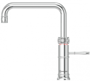 Quooker Küchenarmatur Classic Fusion Square PRO3  verchromt glänzend CFNSCHR  mit PRO3